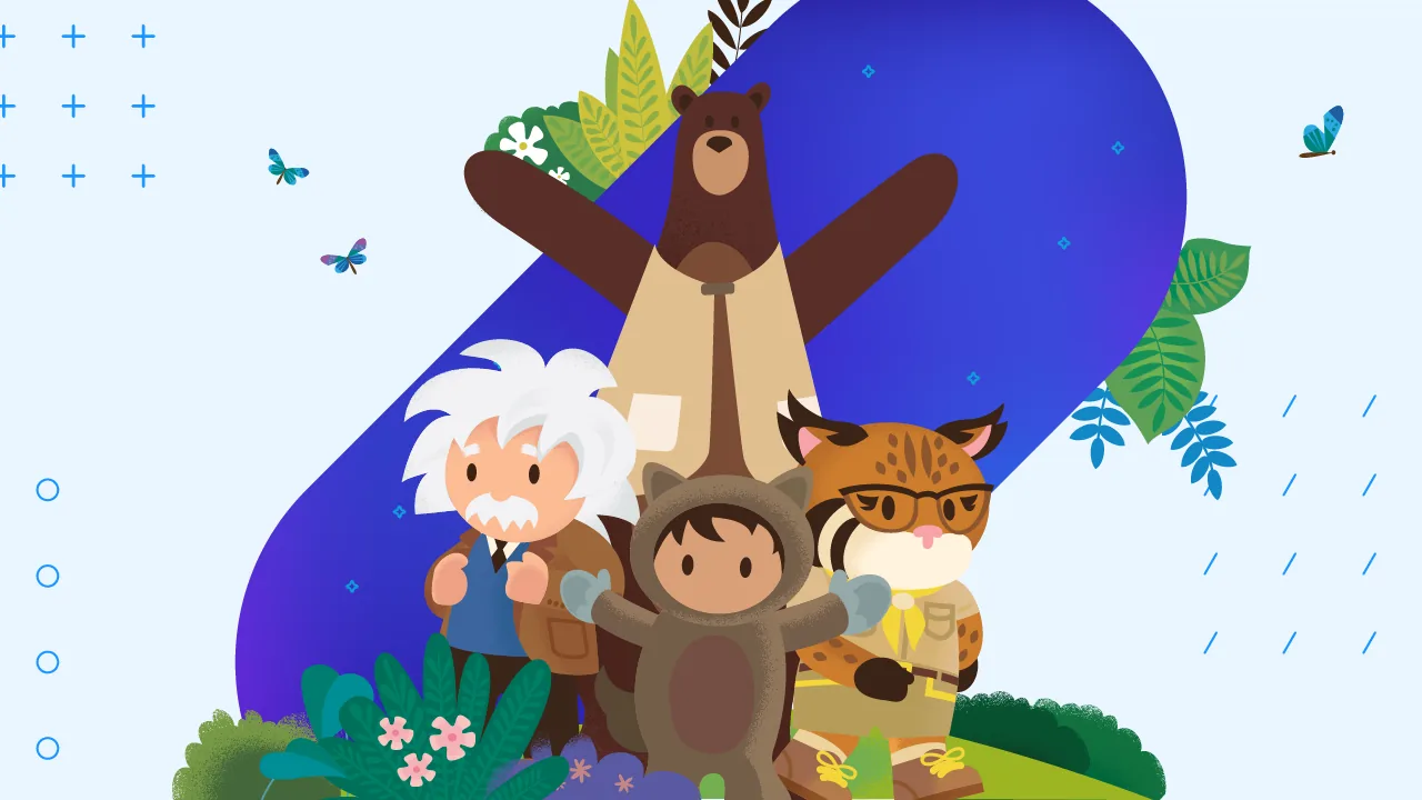 تمائم Salesforce معًا، رسم Trailblazer Bootcamp San Francisco